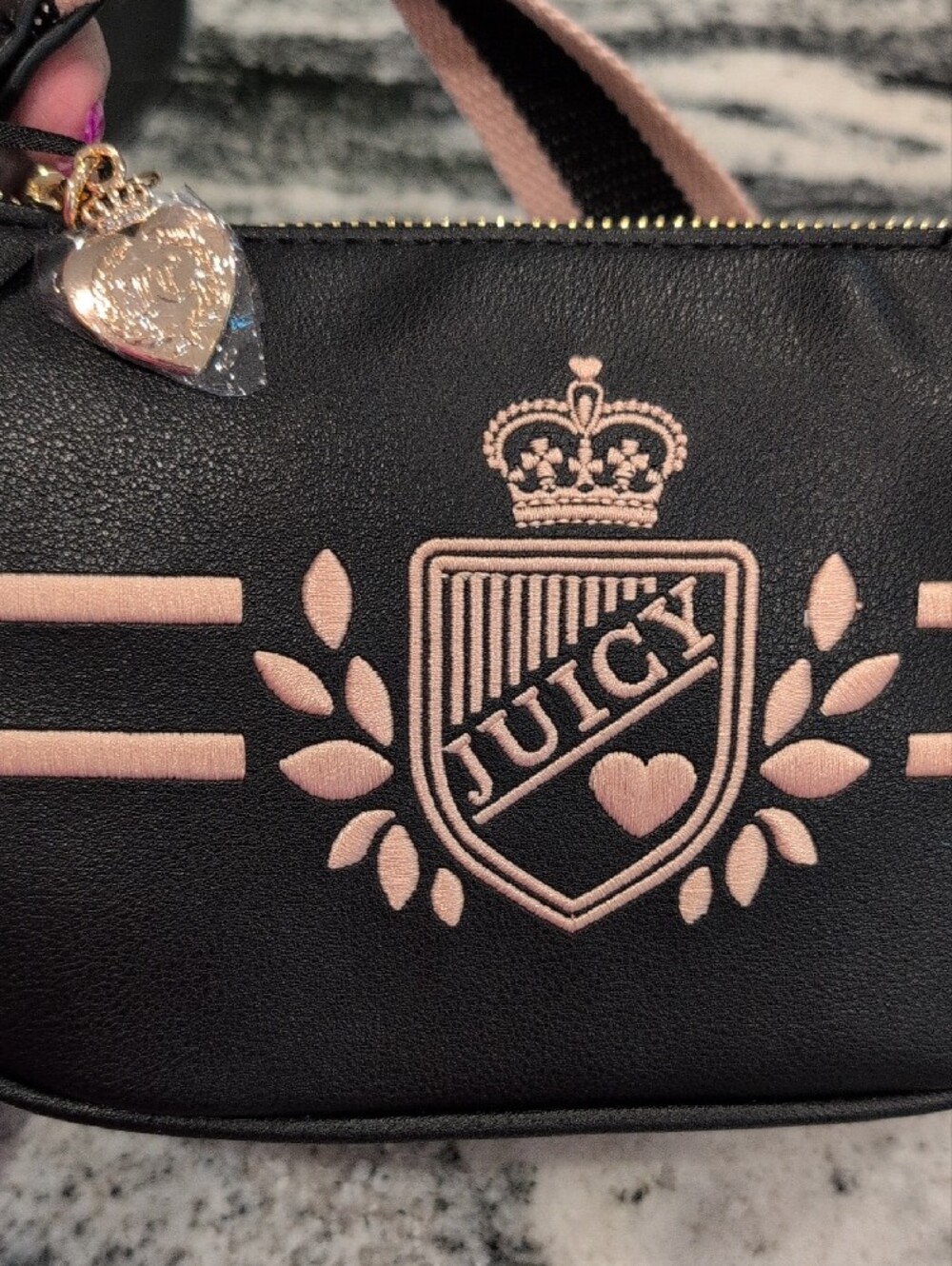 Juicy Couture Prep School Convertible Wristlet - Picture 5 of 6